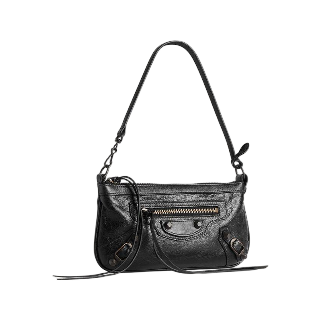 발렌시아가 르 시티 파우치 온 스트랩 블랙(Balenciaga Le City Pouch On Strap In Black) - 2