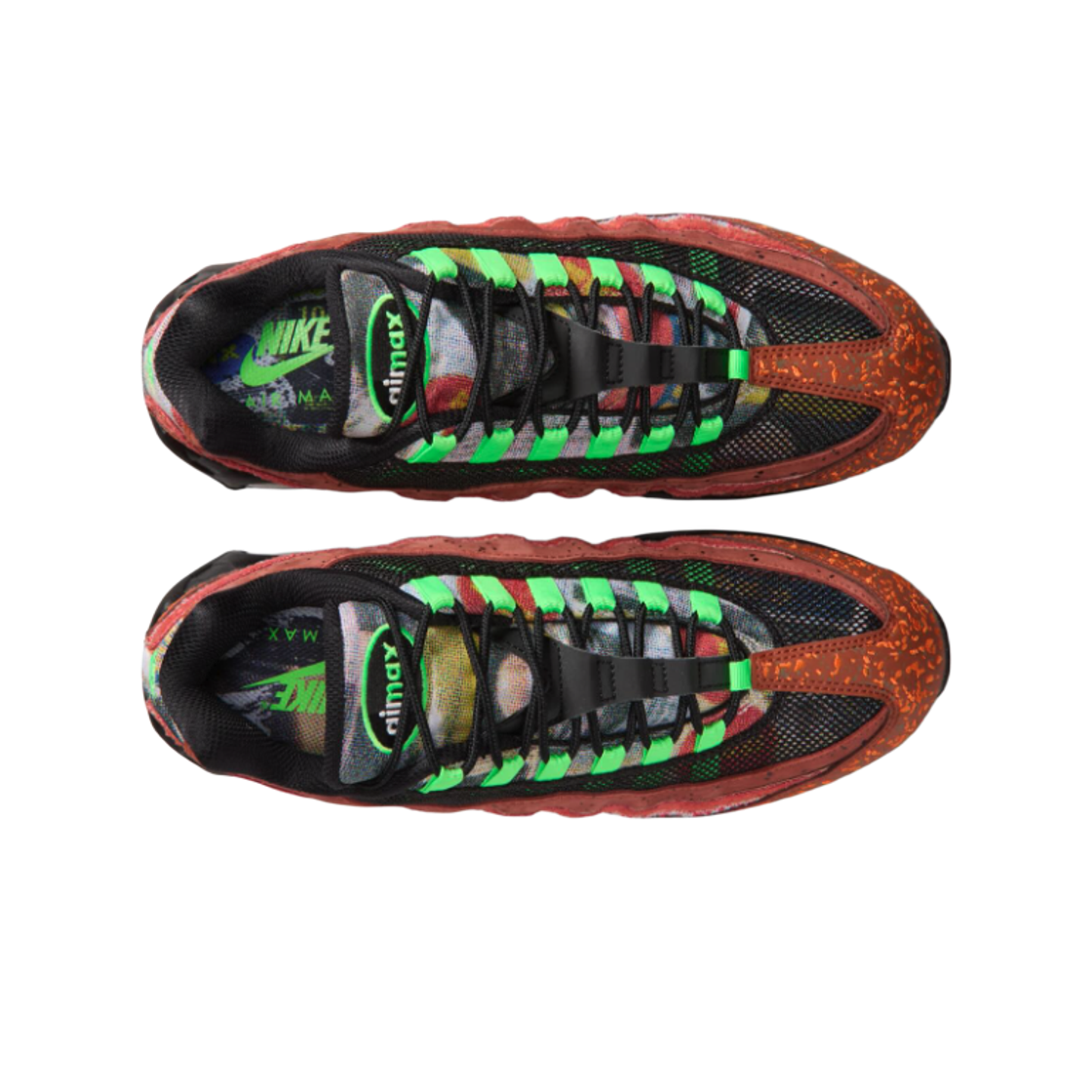 나이키 에어맥스 95 빅 버블 홍콩 시나몬 메탈릭 실버(Nike Air Max 95 Big Bubble Hong Kong Cinnamon Metallic Silver) - 2