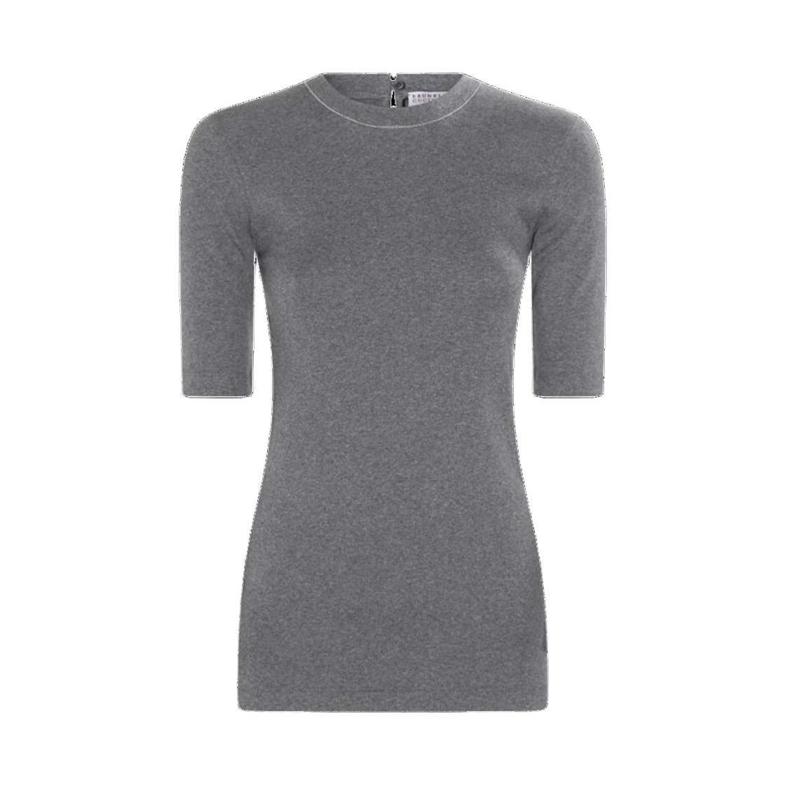 MPTC8BJ310 C080 24F [15% 쿠폰] (W) Brunello Cucinelli Cotton Stretch T-Shirt Grey