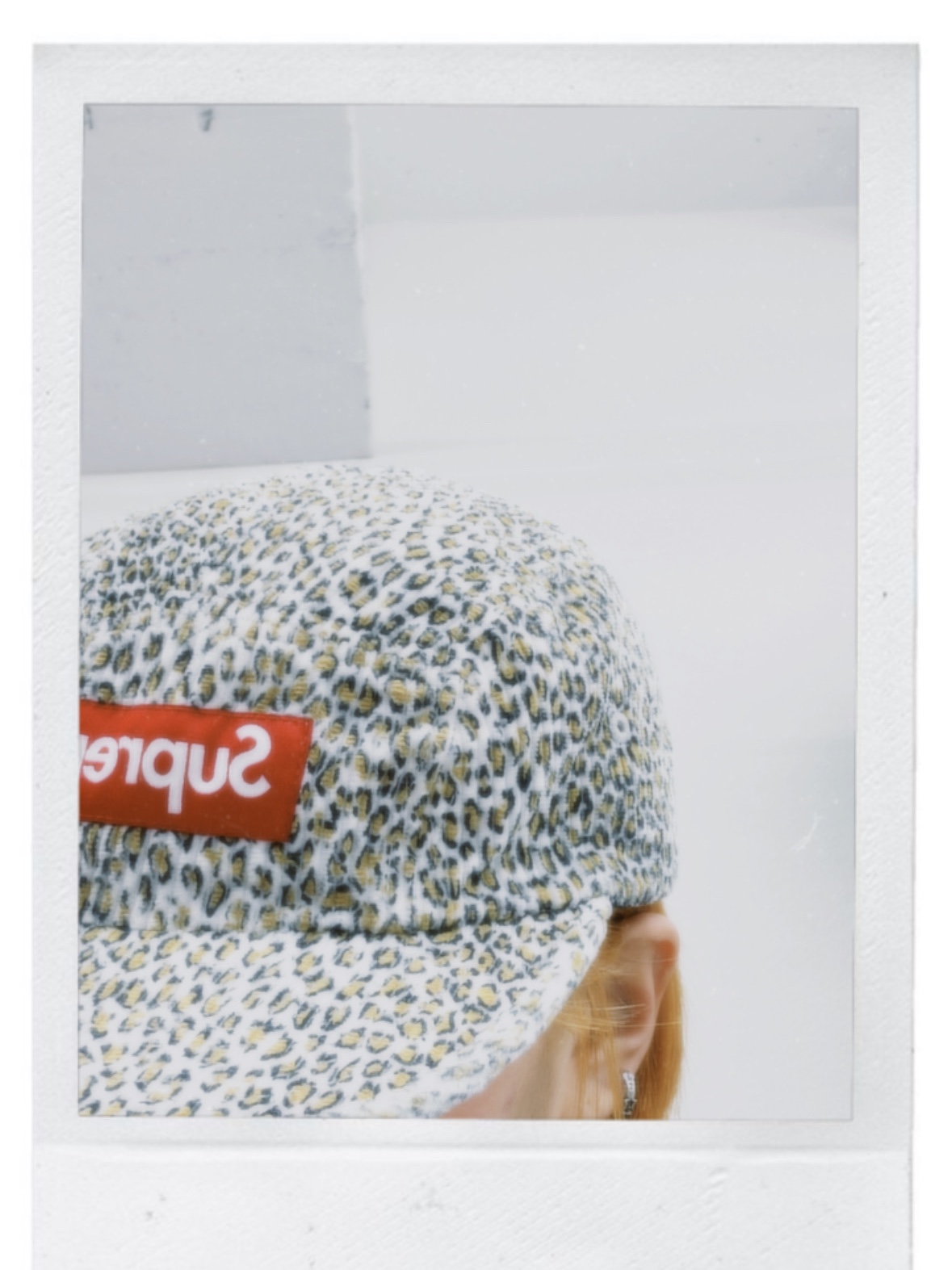 Supreme Corduroy Camp Cap Leopard - 25FW, Nike Air Force 1 '07 Low Triple Black 착용 스타일 - 2