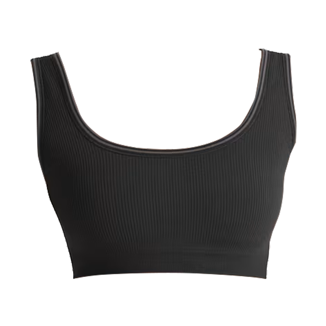 (W) 나이키스킴스 골지 심리스 스쿱넥 브라 NSKM 옵시디언 NSKM 아머((W) NikeSKIMS Ribbed Seamless Scoop-Neck Bra NSKM Obsidian NSKM Armor)