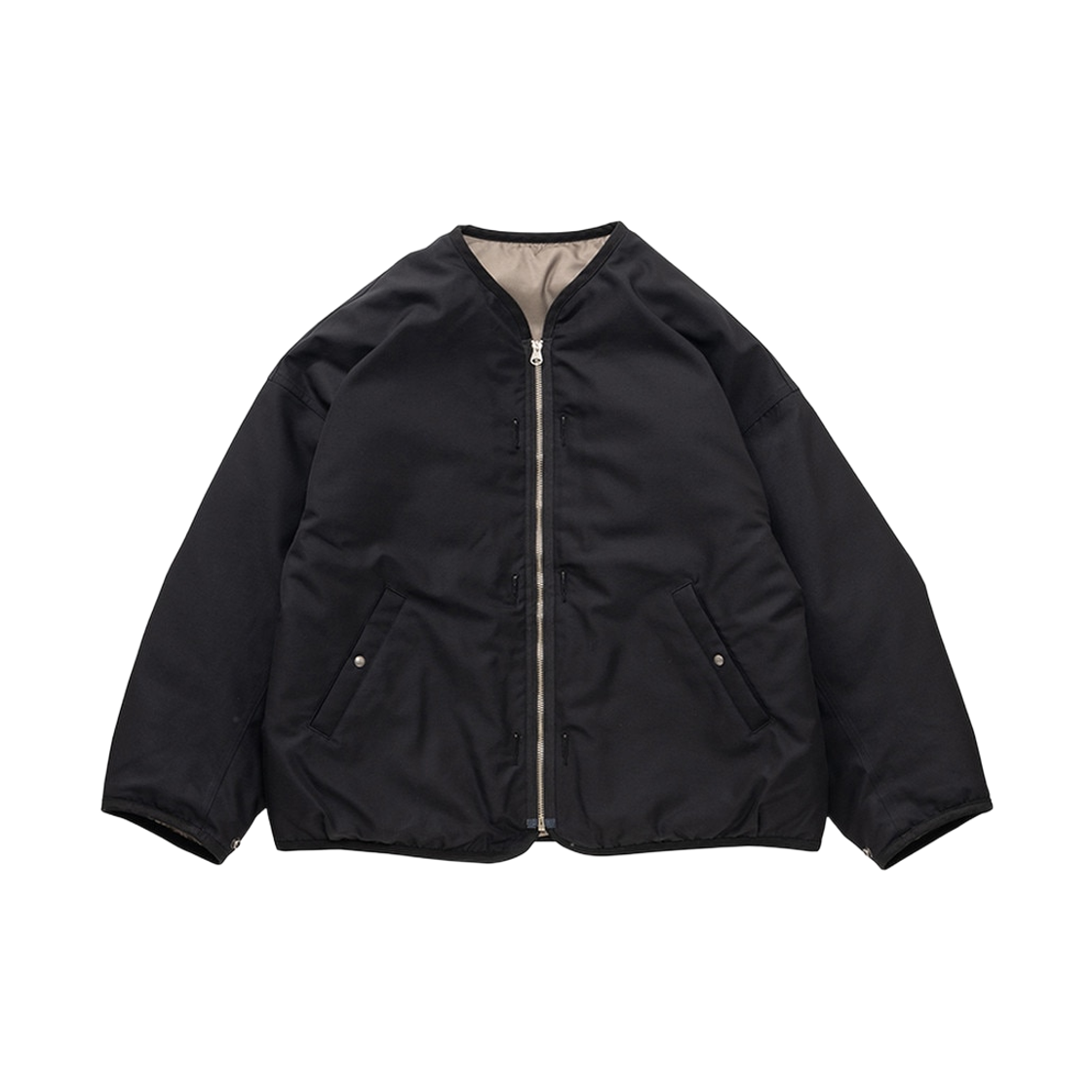 0325205013005 Visvim Liner Down Jacket Black - 25FW
