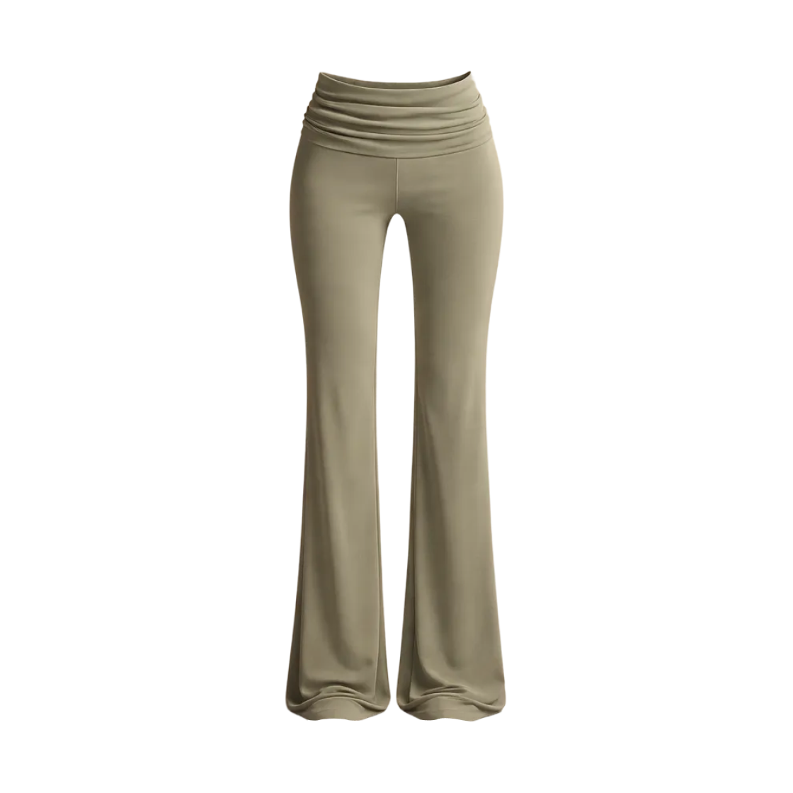 (W) 나이키스킴스 스트레치 니트 와이드 레그 팬츠 NSKM 듄((W) NikeSKIMS Stretch Knit Wide-Leg Pants NSKM Dune) - 1