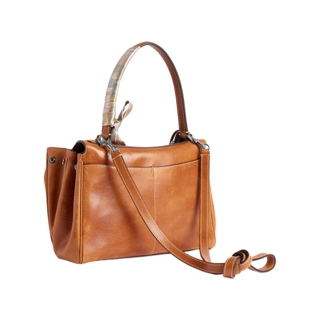 발렌시아가 로데오 핸드백 스몰 참 탄 카우보이(Balenciaga Rodeo Handbag Small With Charms In Tan Cowboy) - 3