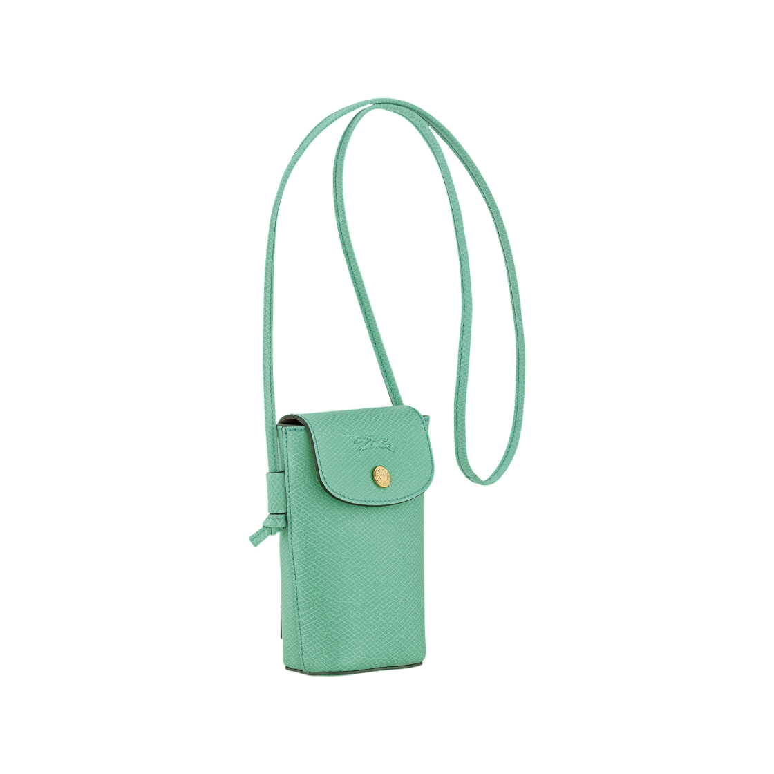 롱샴 에퓌르 폰 케이스 레더 레이스 민트(Longchamp Epure Phone Case with Leather Lace Mint) - 2