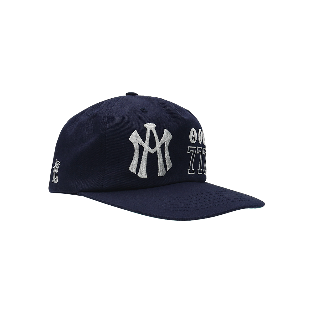 애프터매스 에이티엠 777 로고 볼 캡 네이비(Aftermath Atm 777 Logo Ball Cap Navy) - 4