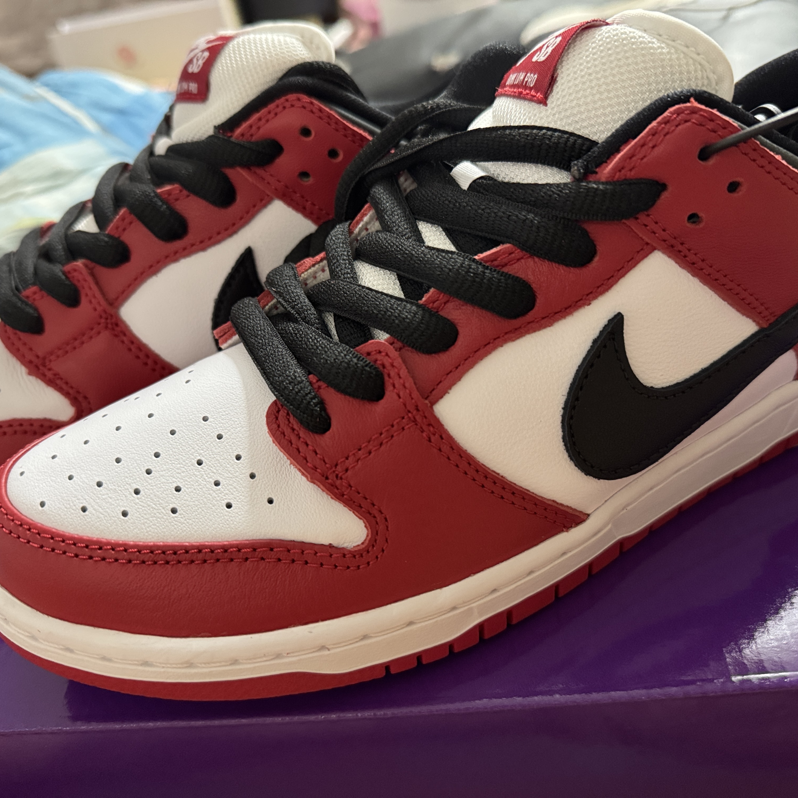 Nike SB Dunk Low Pro Chicago 착용 스타일