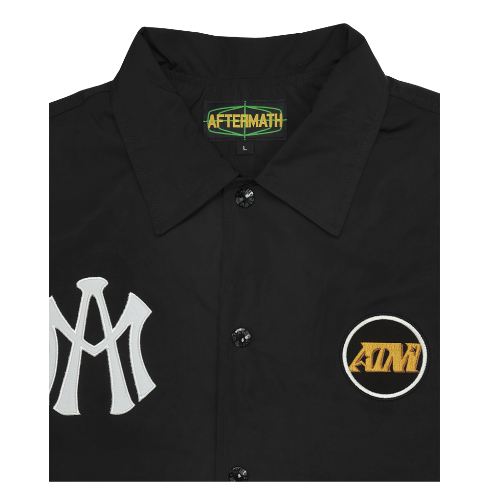 애프터매스 에이티엠 코치 자켓 블랙(Aftermath Atm Coach Jacket Black) - 3