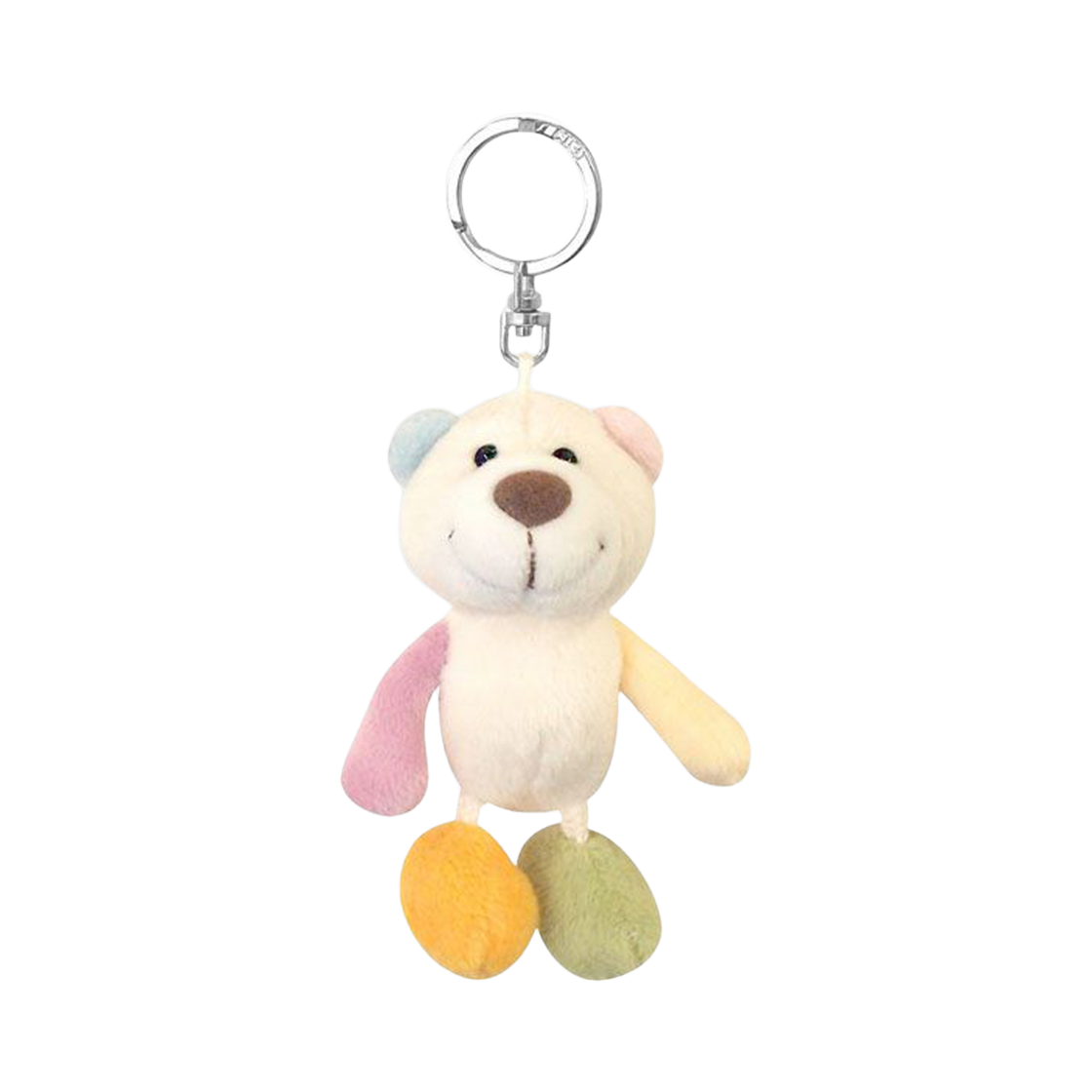 니키 레인보우 베어 키링 10cm([KREAM 단독] NICI 10cm rainbow bear) - 1