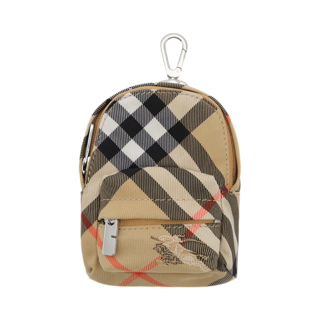 버버리 체크 백팩 참 샌드 베이지(Burberry Check Backpack Charm Sand Beige) - 1