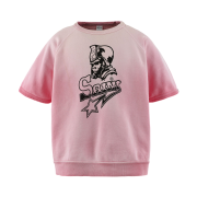 Saint Mxxxxxx x BAPE S/S Crew Sweat Saint Star Pink - 26SS