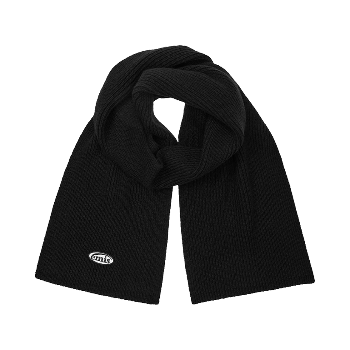 이미스 와펜 포인트 머플러 블랙(Emis Wappen Point Muffler Black) - 1
