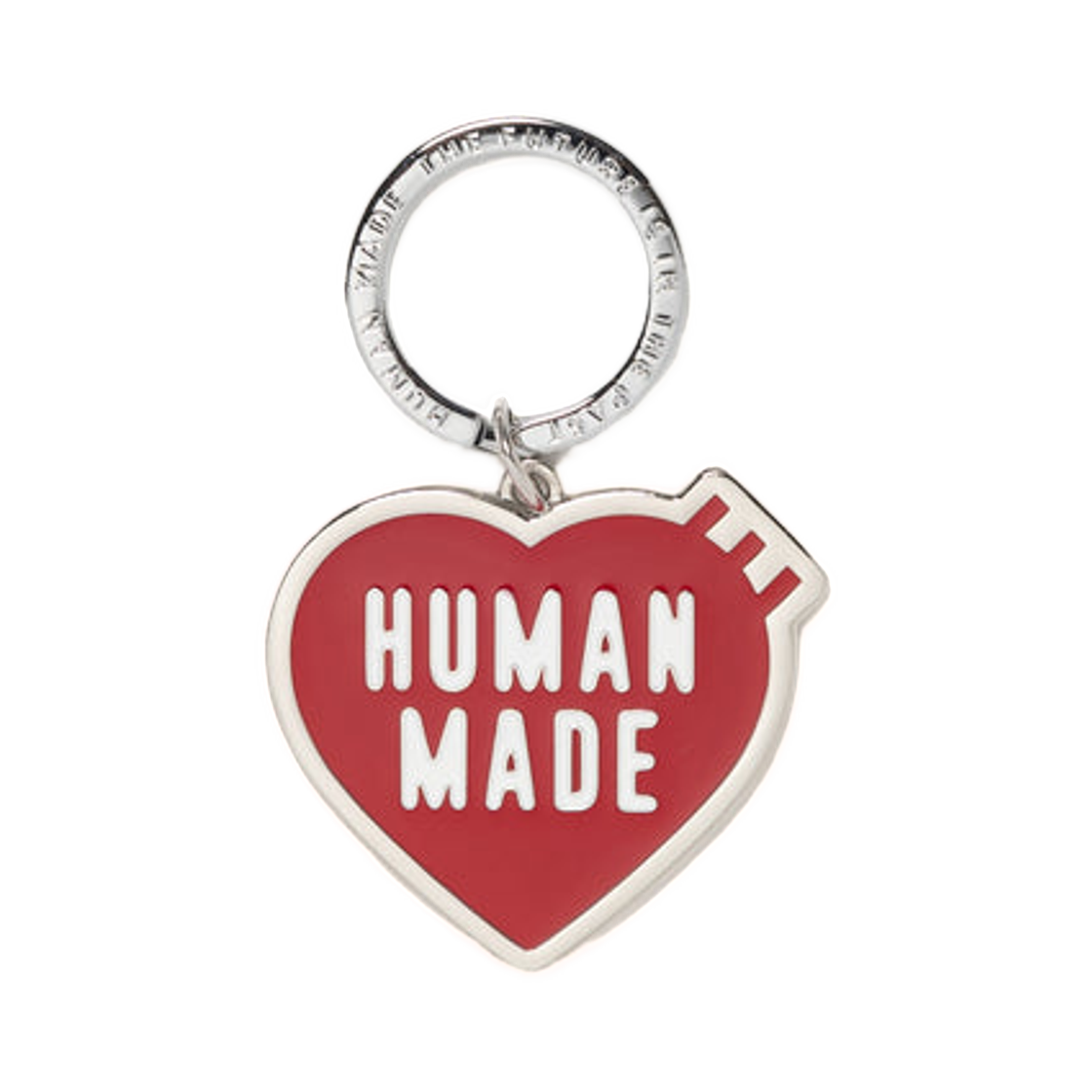 휴먼 메이드 하트 키링 레드(Human Made Heart Keyring Red)