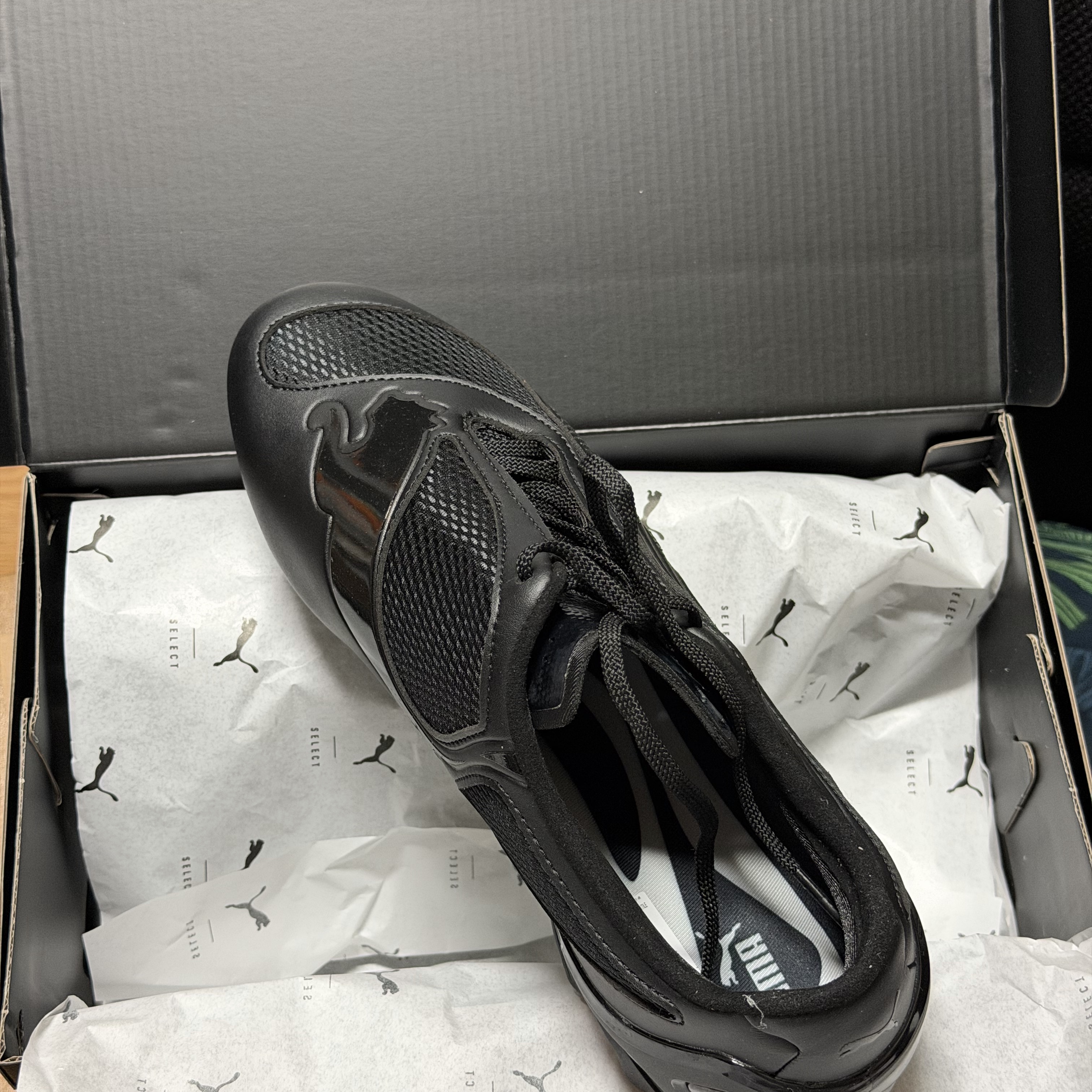 Puma V-S1 Black 착용 스타일