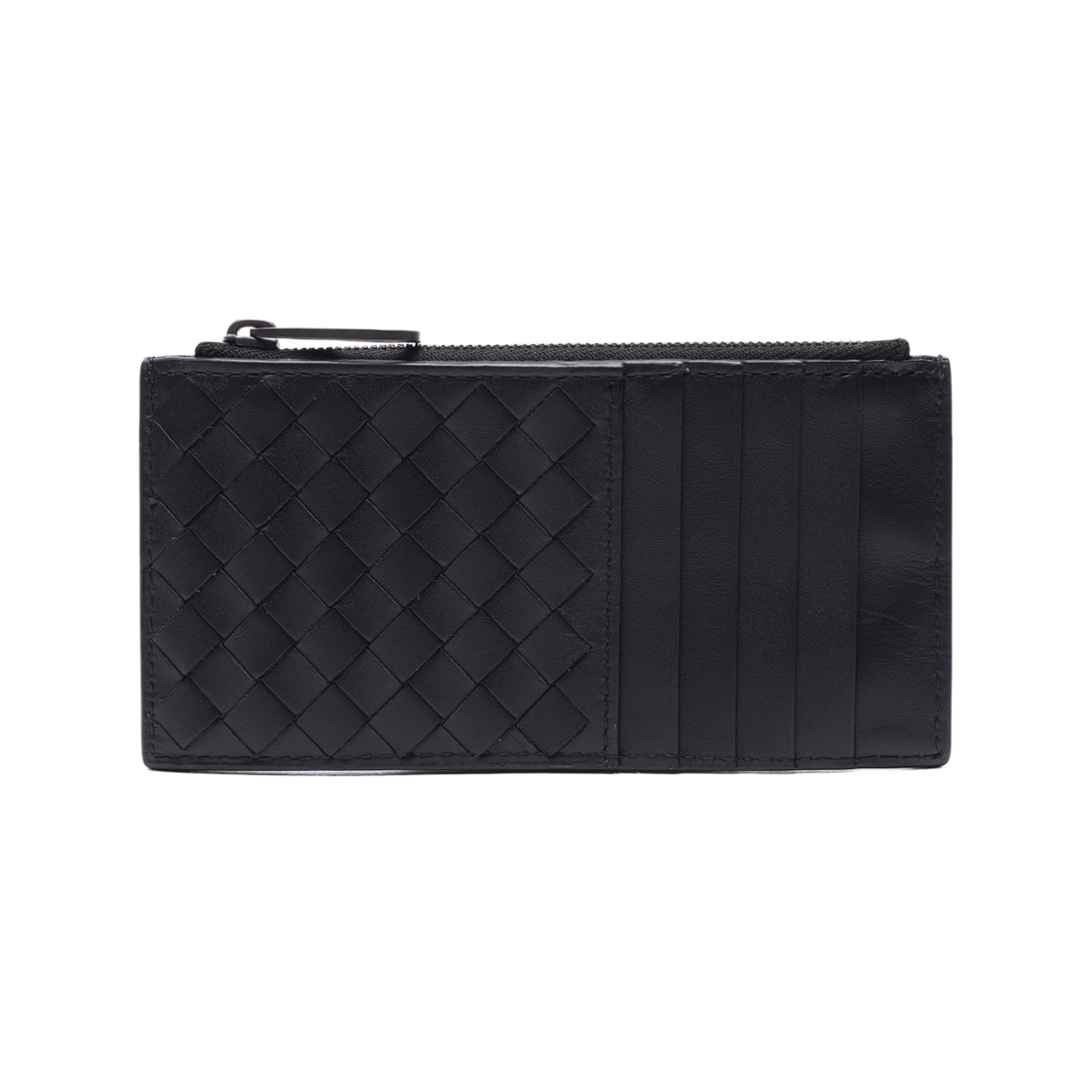 566430_V4651_1000_22S [15% 쿠폰] Bottega Veneta Zipped Card Case Black