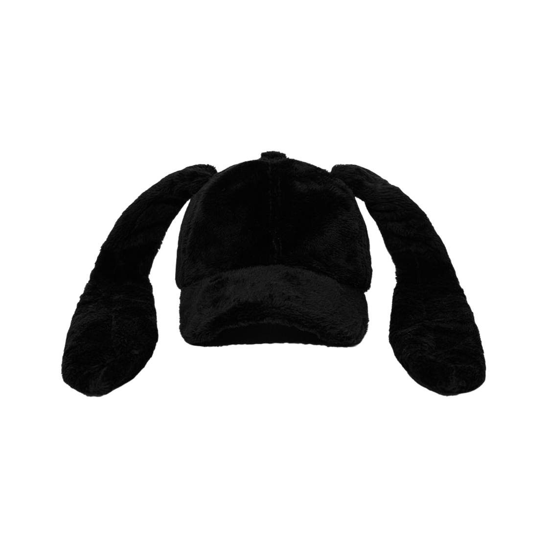 BSR2526FWCP001 Bsrabbit Bunny Ear Faux Fur Cap Black