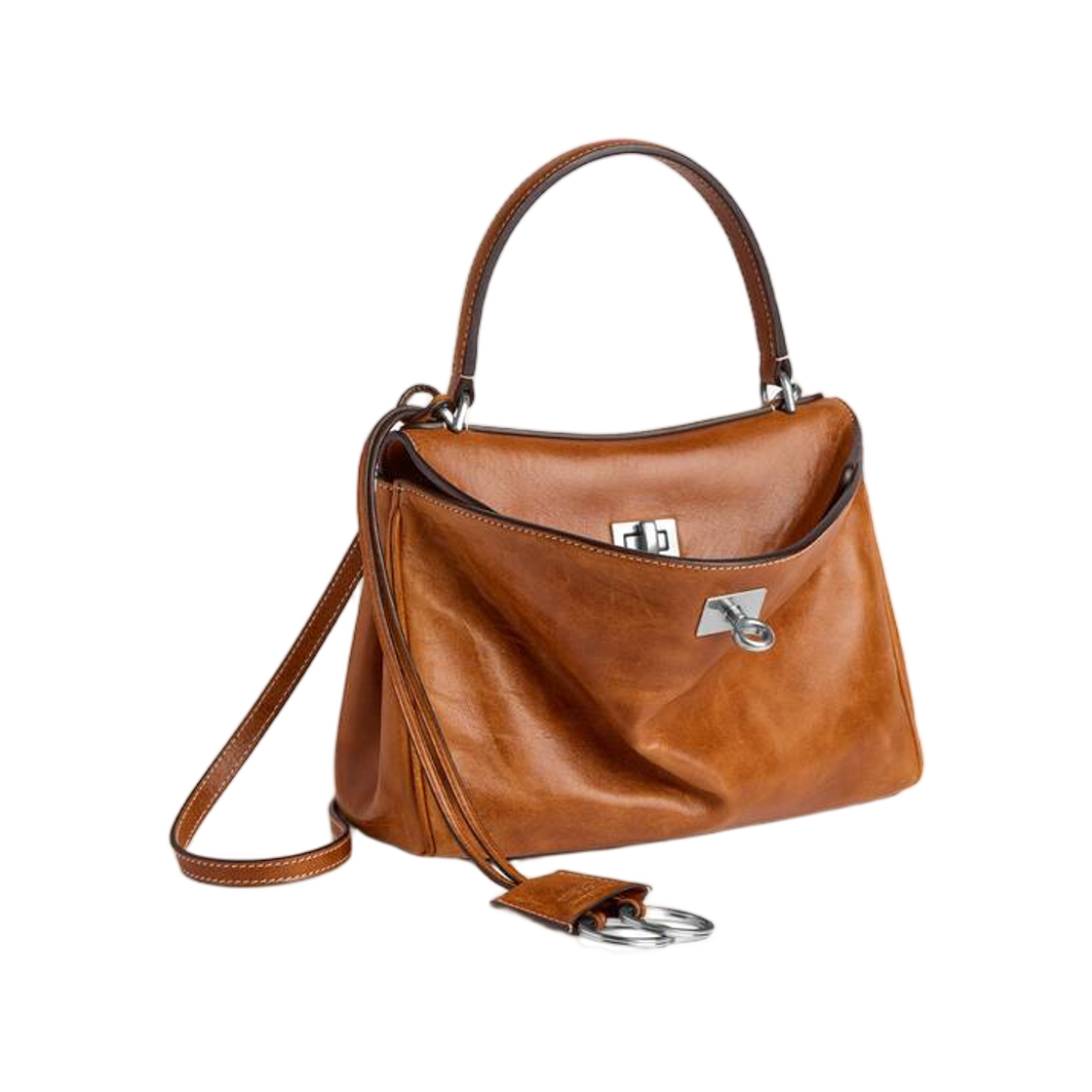 발렌시아가 로데오 핸드백 미니 탄 카우보이(Balenciaga Rodeo Handbag Mini In Tan Cowboy) - 2