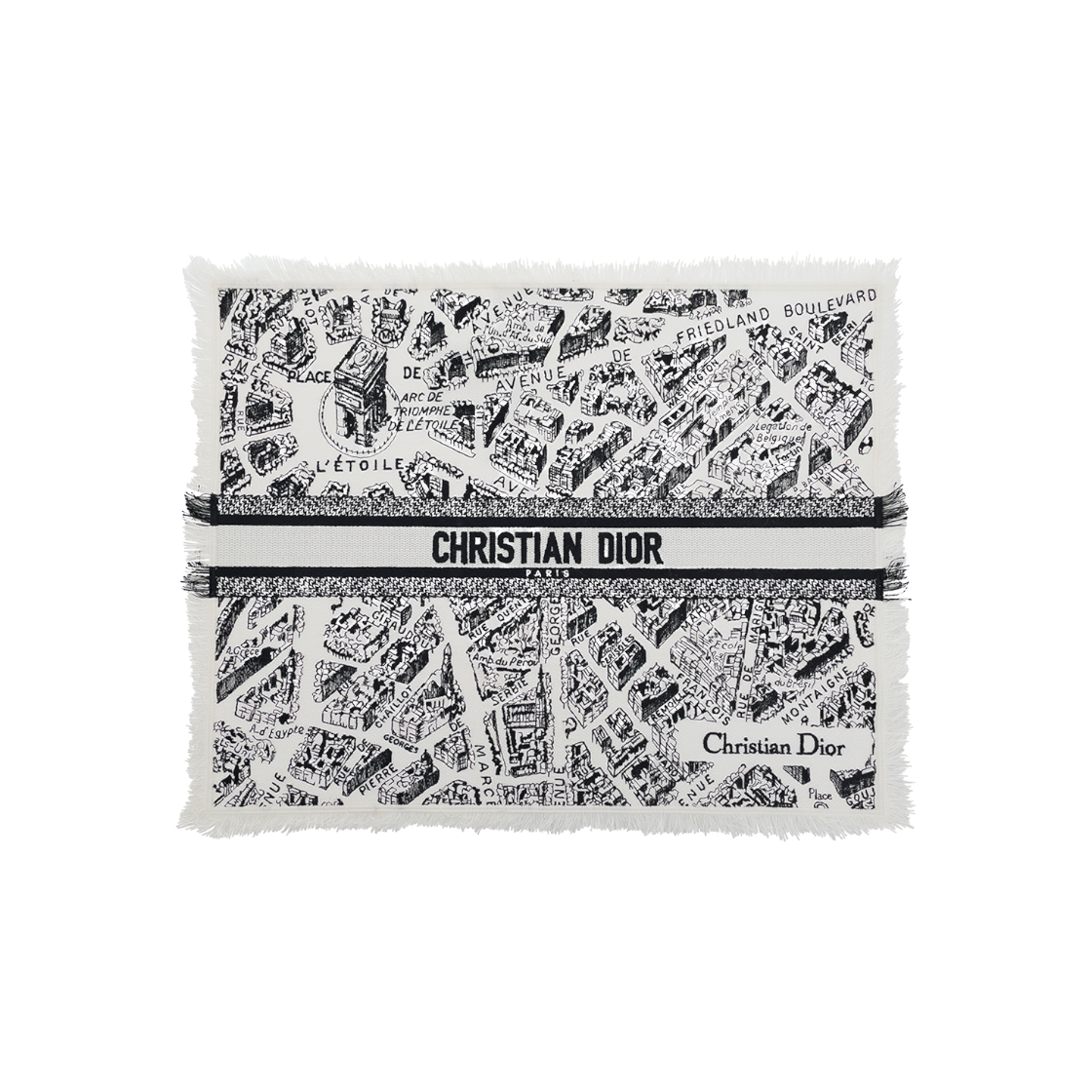 ITM98FSFLNDN Dior Plan de Paris Table Mat