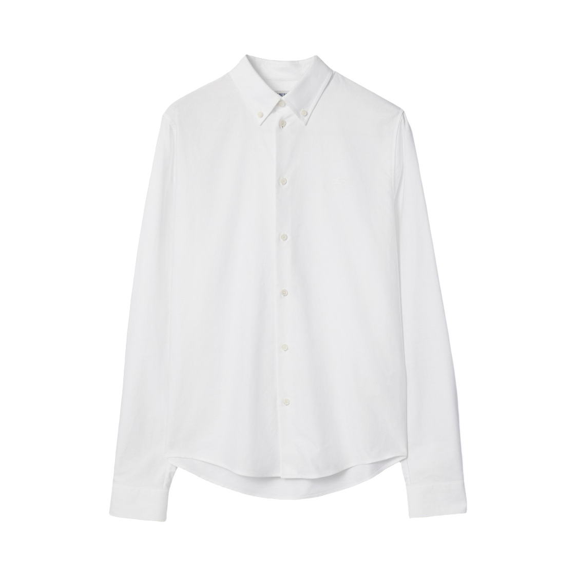 8121996 Burberry Slim Fit Cotton Oxford Shirt White