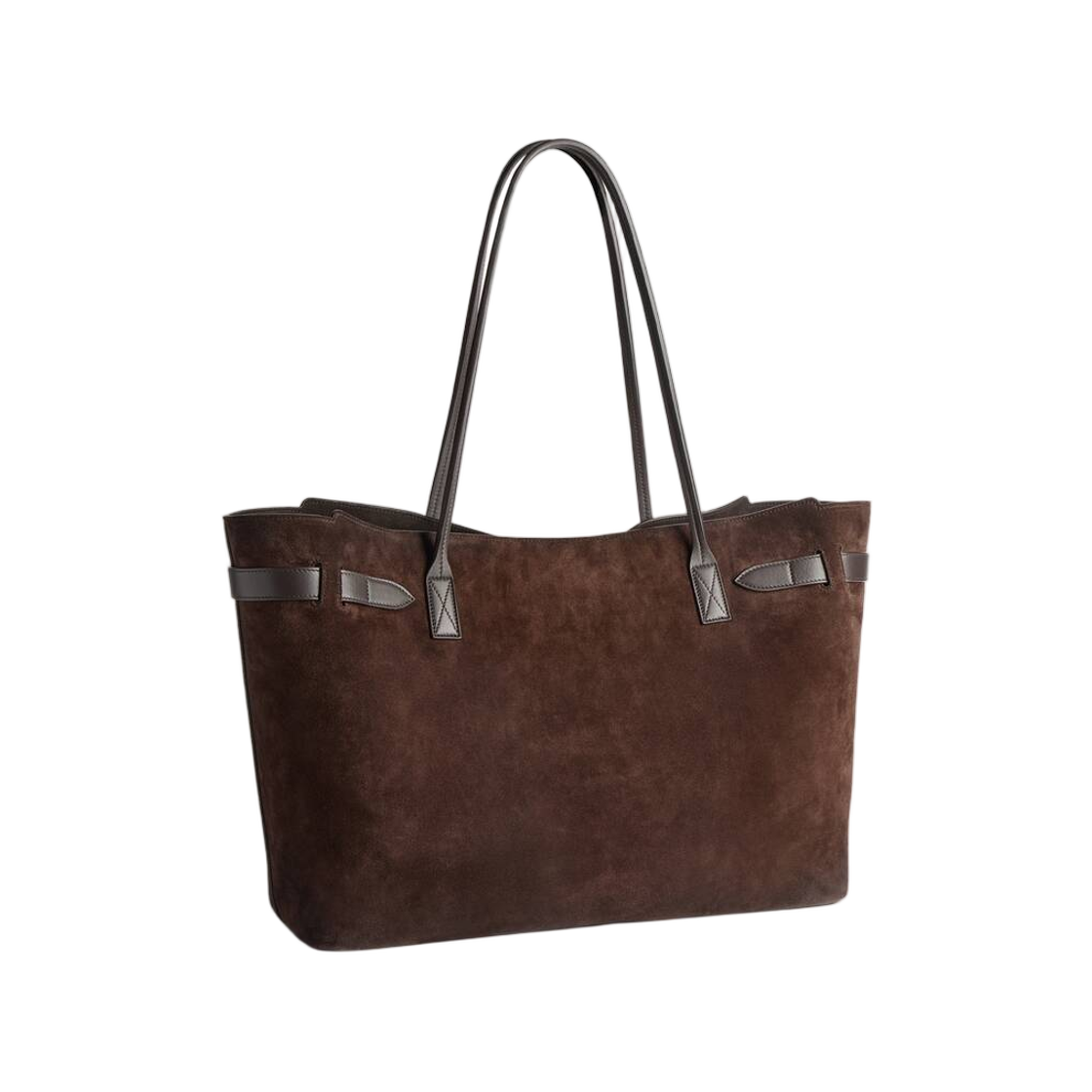 발렌시아가 벨 에어 토트백 라지 라이트 에스프레소(Balenciaga Bel Air Tote Bag Large In Light Espresso) - 3