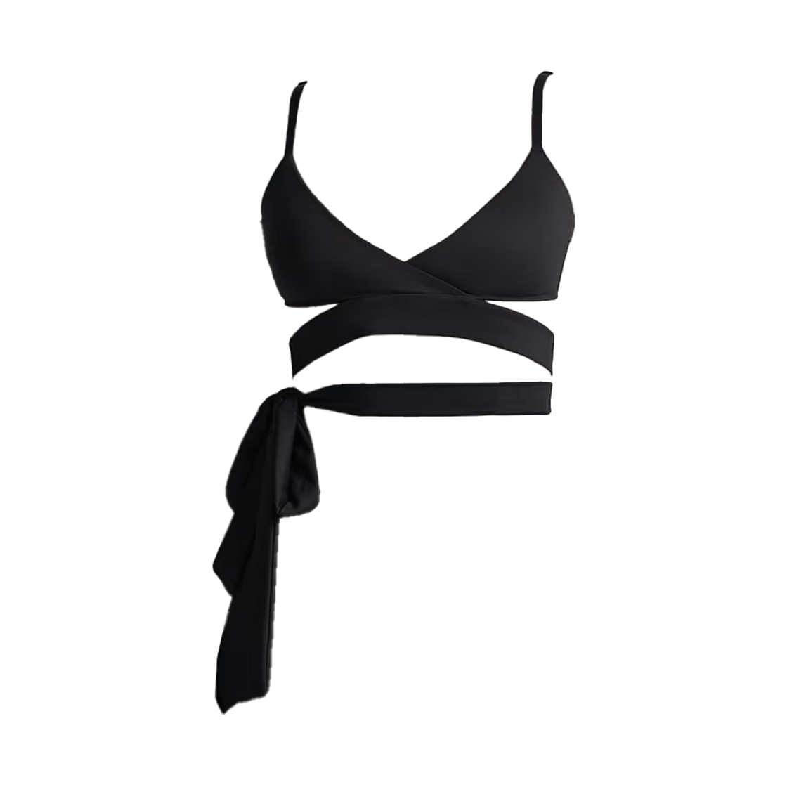 (W) 나이키스킴스 매트 랩 브라 NSKM 옵시디언((W) NikeSKIMS Matte Wrap Bra NSKM Obsidian) - 1