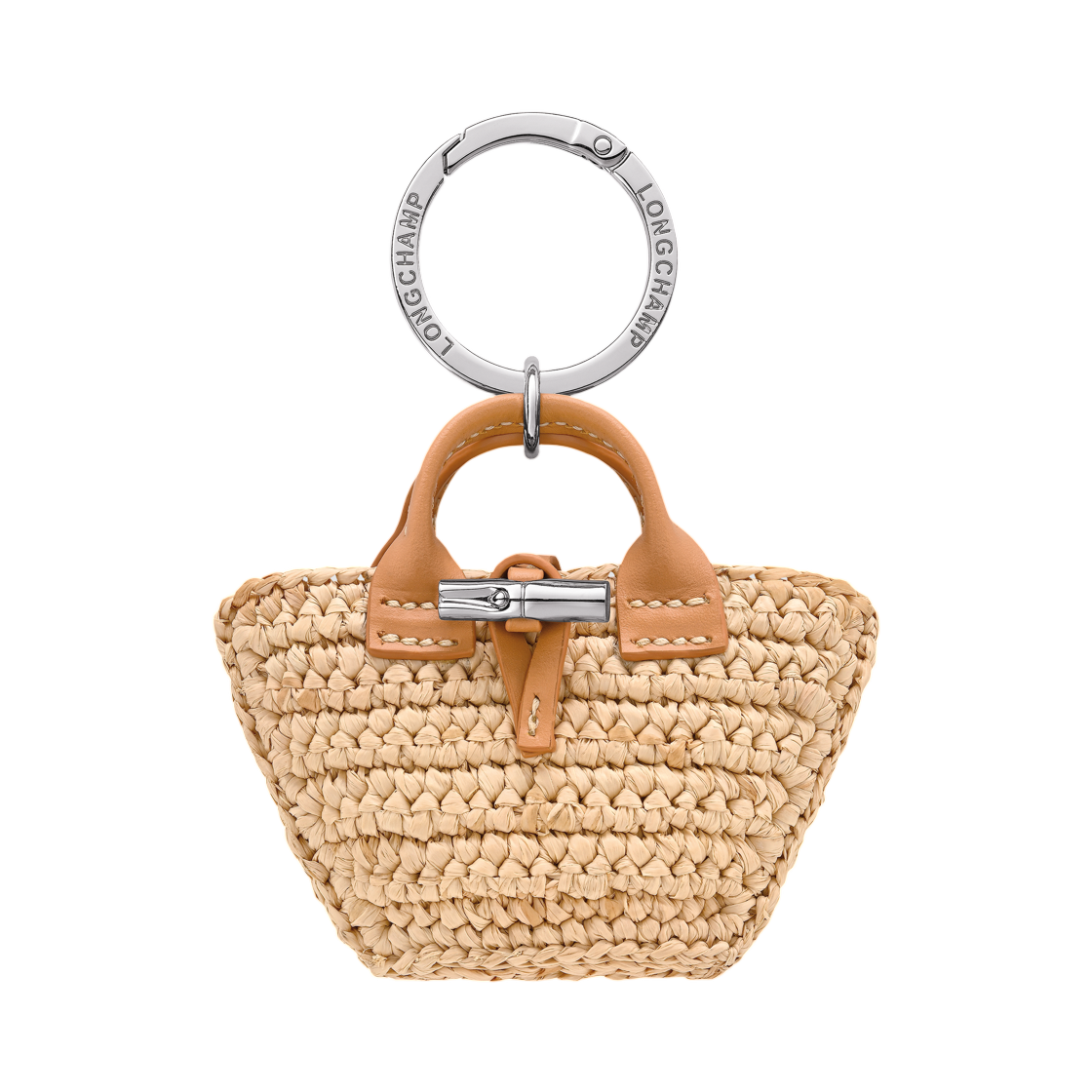 롱샴 르 로조 키링 베지탈(Longchamp Le Roseau Keyring Vegetal)