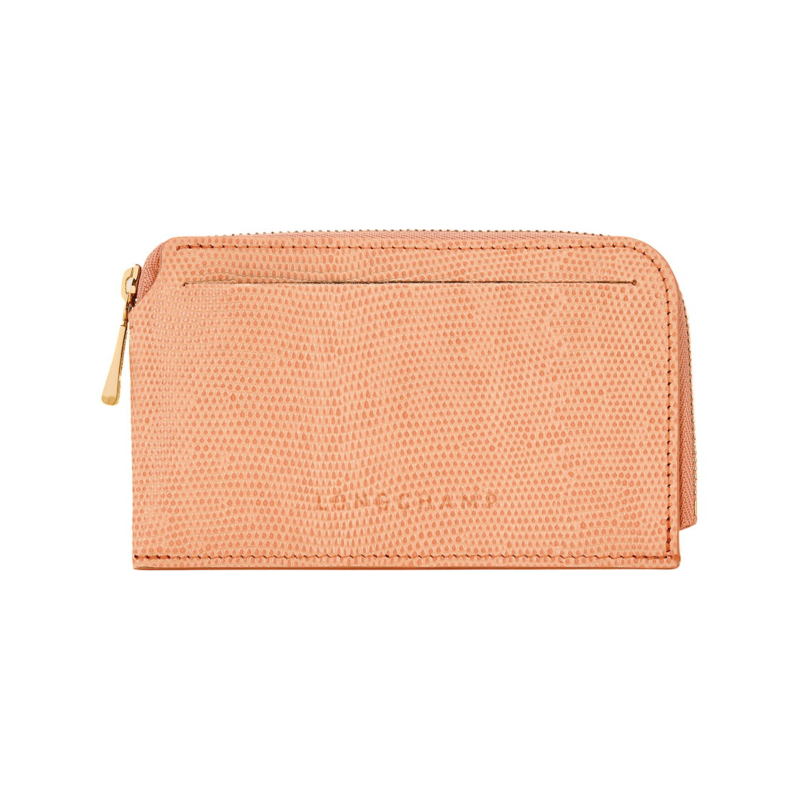 30048HIWL01 Longchamp Pocket Card Holder Sunset