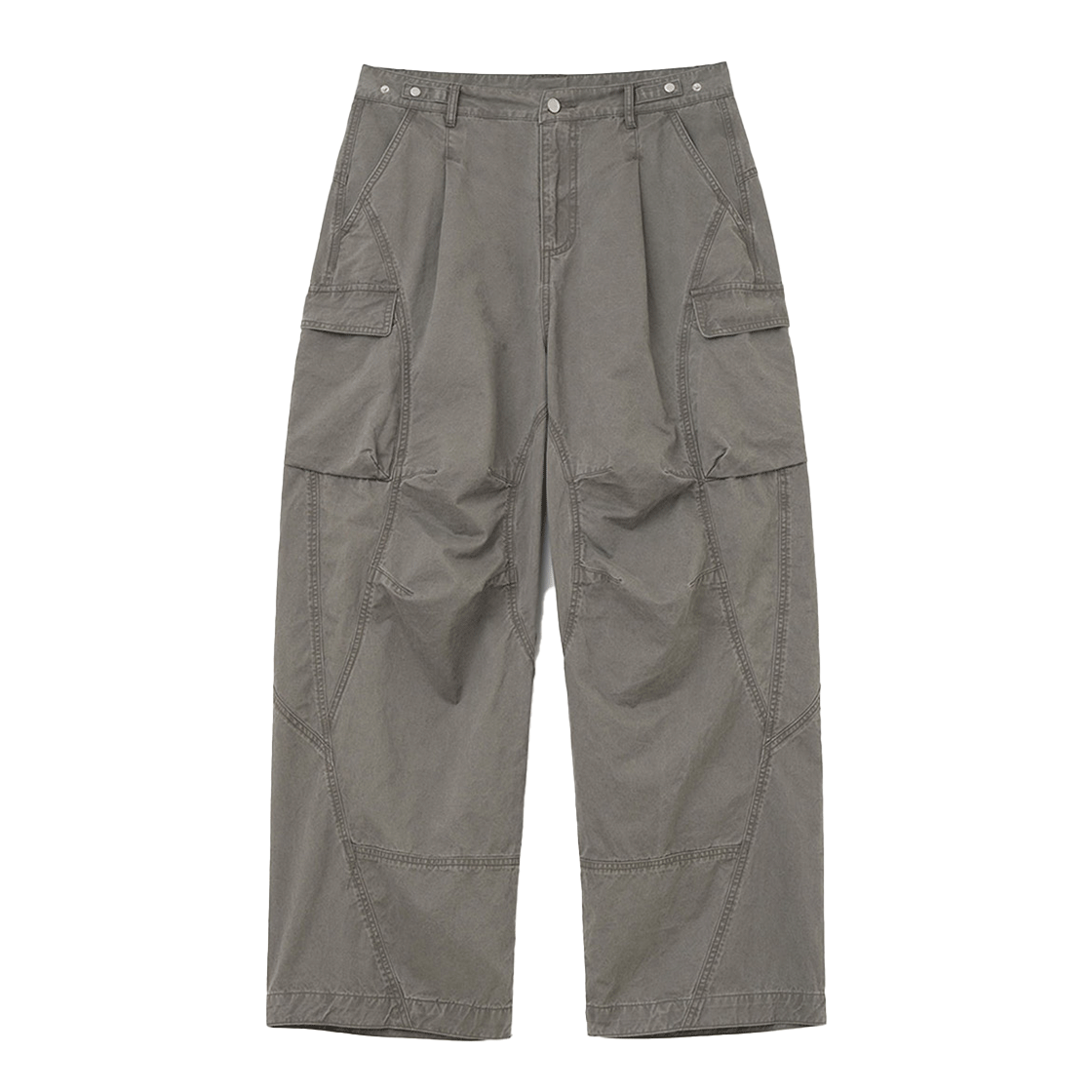 ML717SMG Millo Archive Fused Panel Gear Pants Smoke Gray
