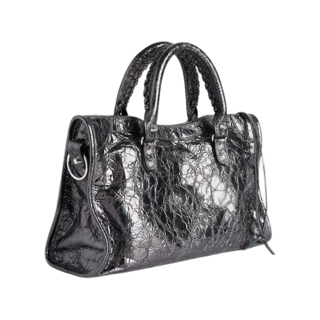 발렌시아가 르 시티 백 스몰 스틸 그레이(Balenciaga Le City Bag Small In Steel Grey) - 3