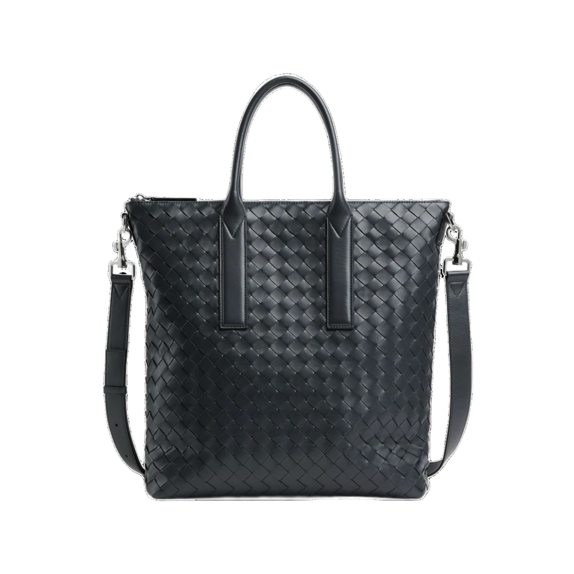 815783 V2HL1 2077 25F [15% 쿠폰] Bottega Veneta Intrecciato Zipped North South Tote Ardoise