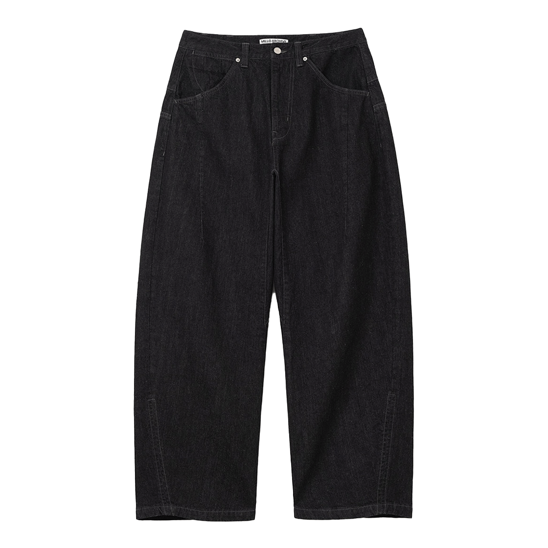 ML723DLK Millo Archive Chateau Engineered Pants Denim Black
