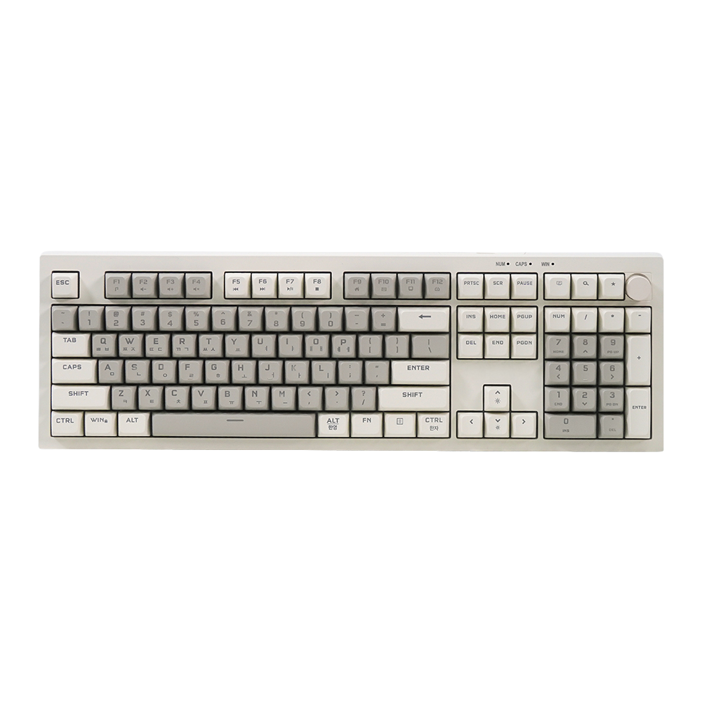 긱스타 GK02 저소음 키보드 사무용 게임용 USB-C 멤브레인 빈티지 베이지(Geekstar GK02 Silent Membrane Keyboard vintage beige)