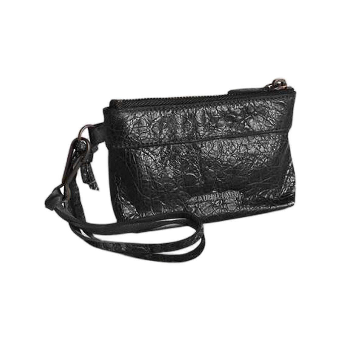 발렌시아가 르 시티 지퍼 파우치 참 블랙(Balenciaga Le City Zipped Pouch Charm In Black) - 3