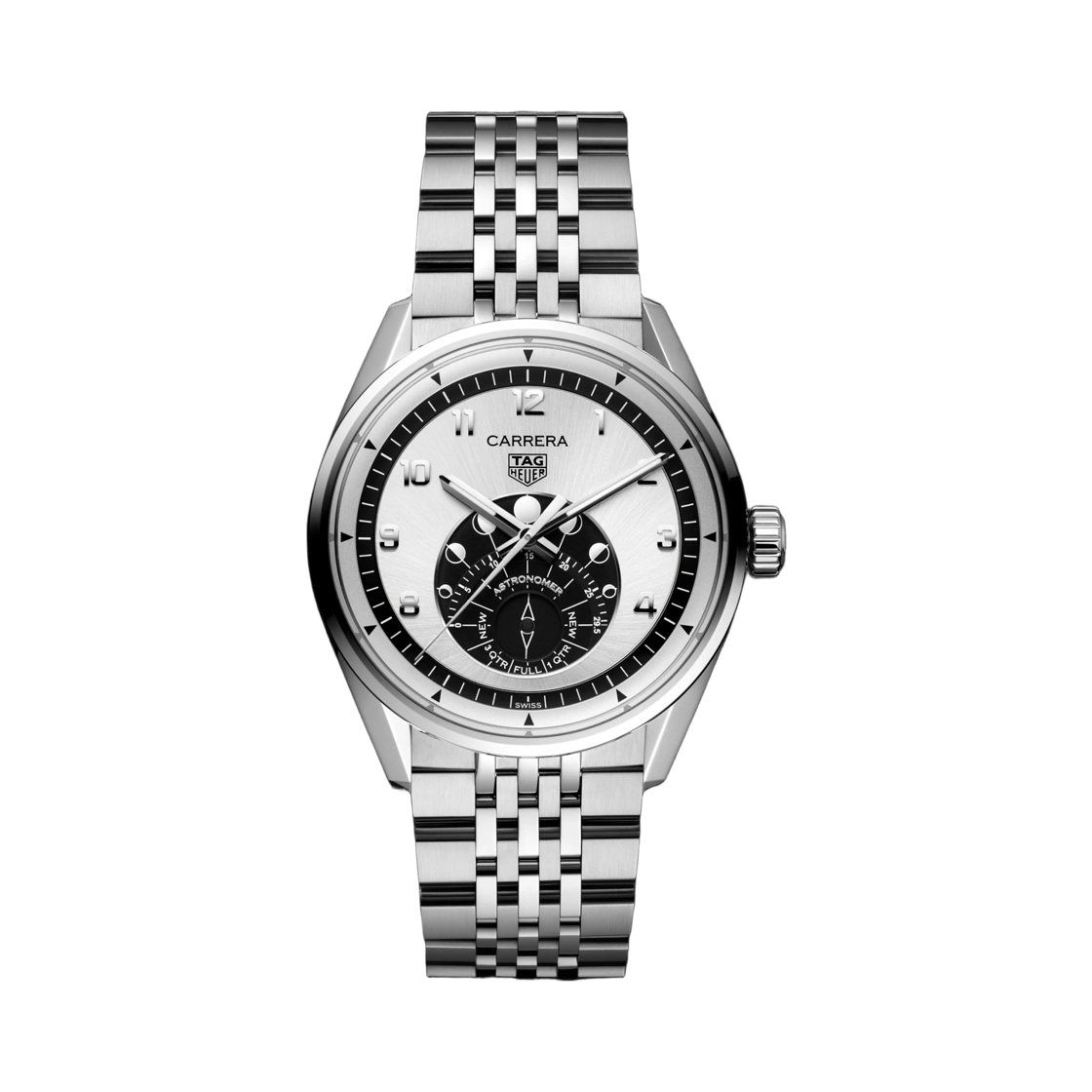태그 호이어 까레라 애스트로노머 오토매틱 39mm 스틸 실버(TAG Heuer Carrera Astronomer Automatic 39mm Steel Silver) - 1