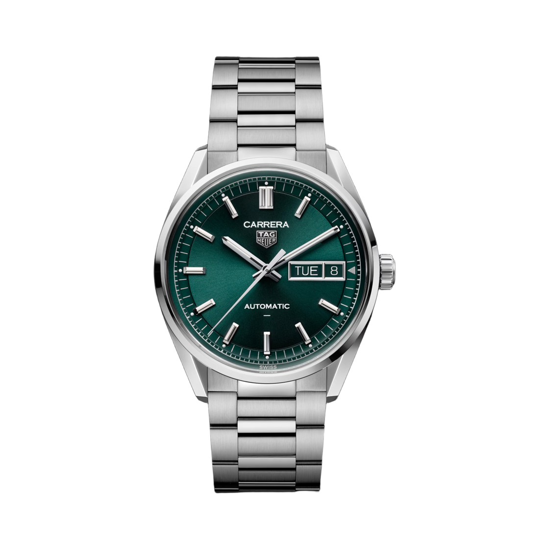 태그 호이어 까레라 데이데이트 오토매틱 41mm 스틸 딥 그린(TAG Heuer Carrera Day-Date Automatic 41mm Steel Deep Green)