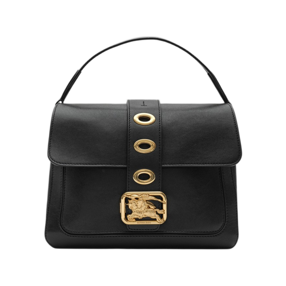 8125498 Burberry Small Rider Bag Black