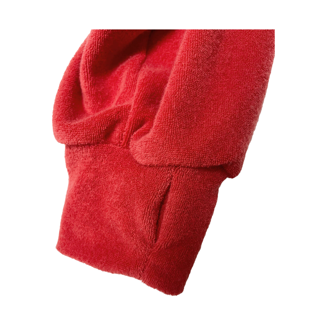 키아세 타월 풀 집업 후드 레드(Kiiace Towel Full-zip Hoodie Red) - 4