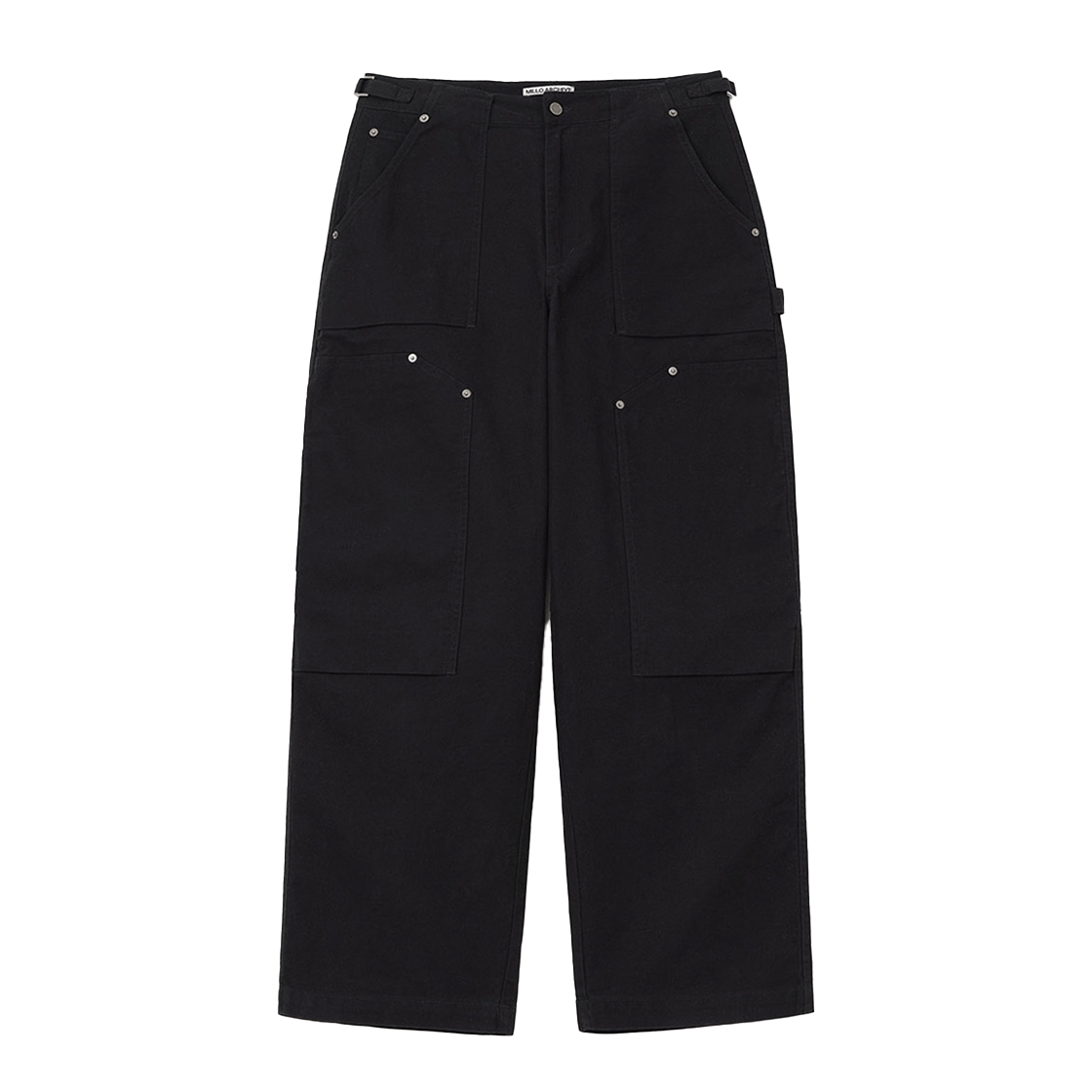 ML731BLK Millo Archive Roughneck Lumber Pants Black