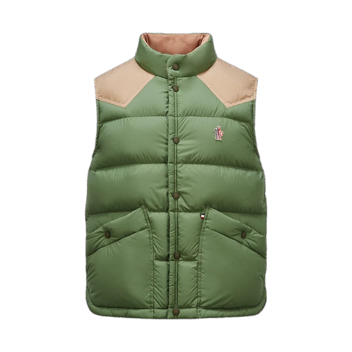 VENY 1A00004 596K7 83H [15% 쿠폰] Moncler Veny Down Vest Green - 24SS