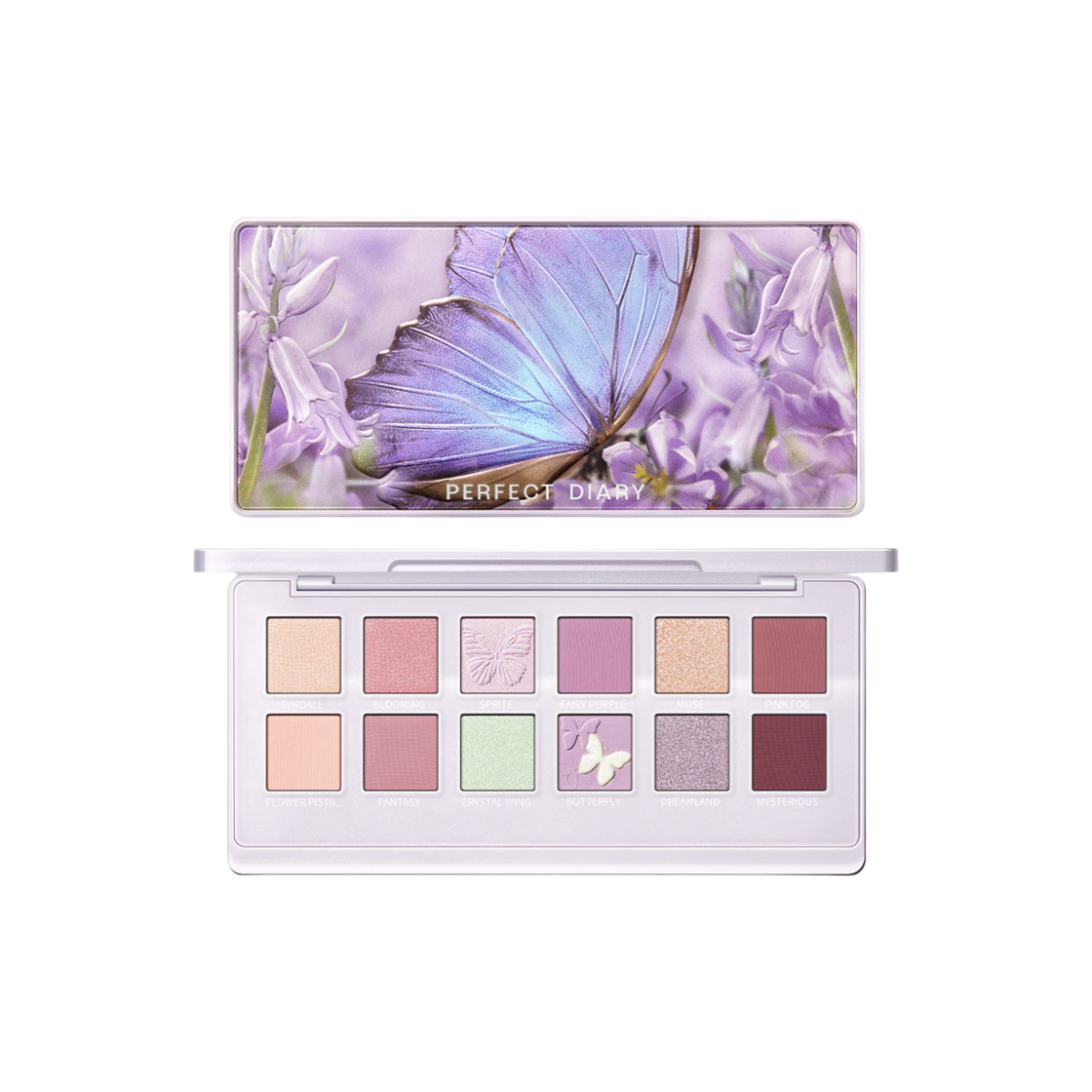 퍼펙트 다이어리 익스플로러 아이섀도우 팔레트 14 버터플라이(Perfect Diary Explorer Eyeshadow Palette 14 Butterfly)