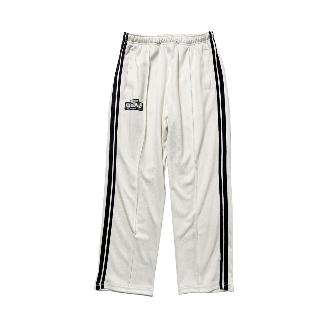 키아세 해링본 져지 팬츠 오프화이트(Kiiace Herringbone Jersey Pants Off White)