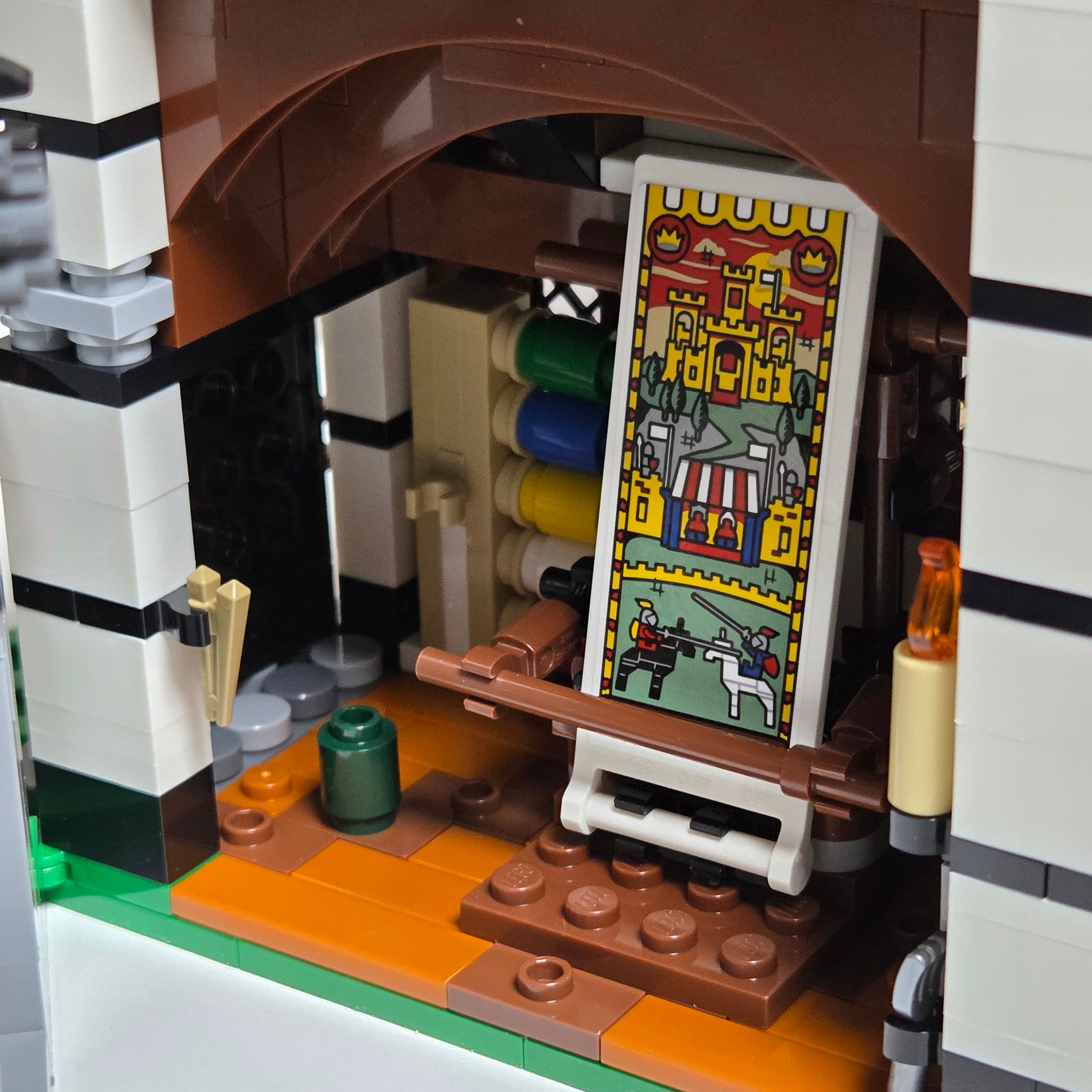 Lego Medieval Town Square 착용 스타일 - 9