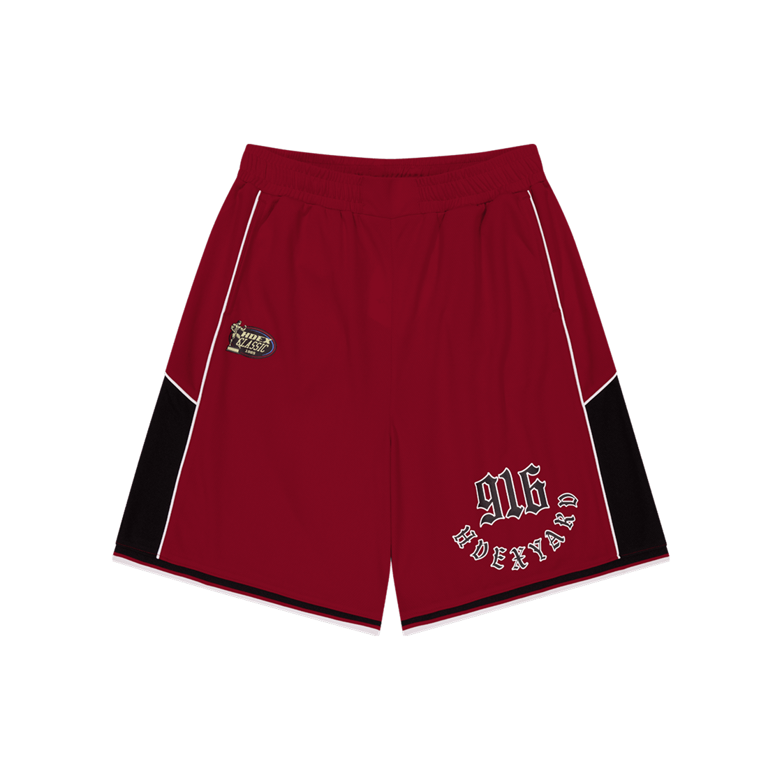 H3AM1MLHP050RD HDEX 916 Classic Basketball Shorts Red