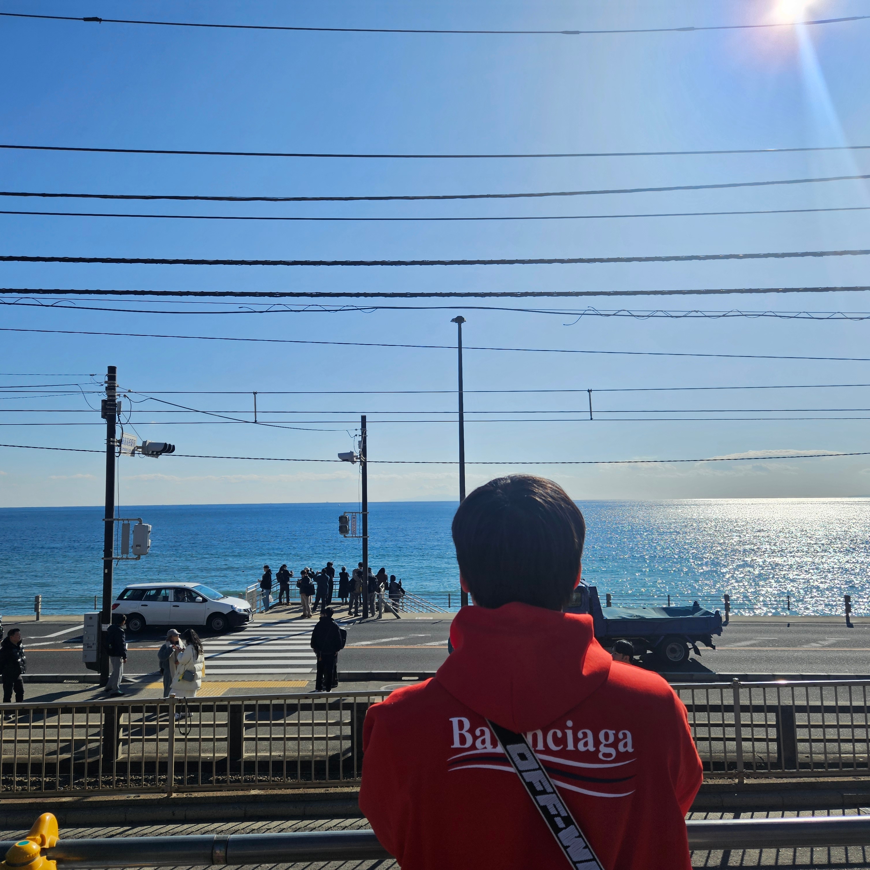 Balenciaga Political Campaign Large Fit Hoodie Red, Off-White x Amore Pacific Protection Box (Without Cosmetics) 착용 스타일