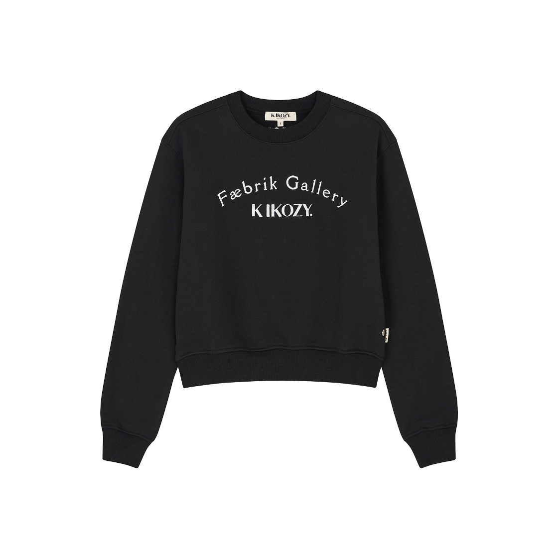 S31427 Kikozy Arch Big Logo Sweatshirt Black(W)