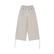 COYSEIO Shirring Tobi Pants Ash Pink