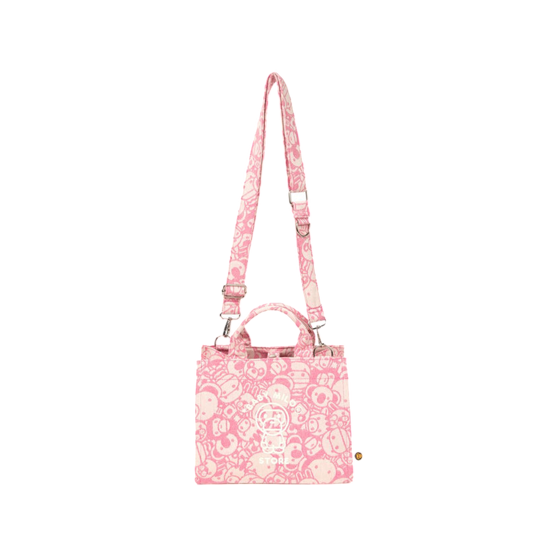 - BAPE Baby Milo Small Tote Bag #1 Pink