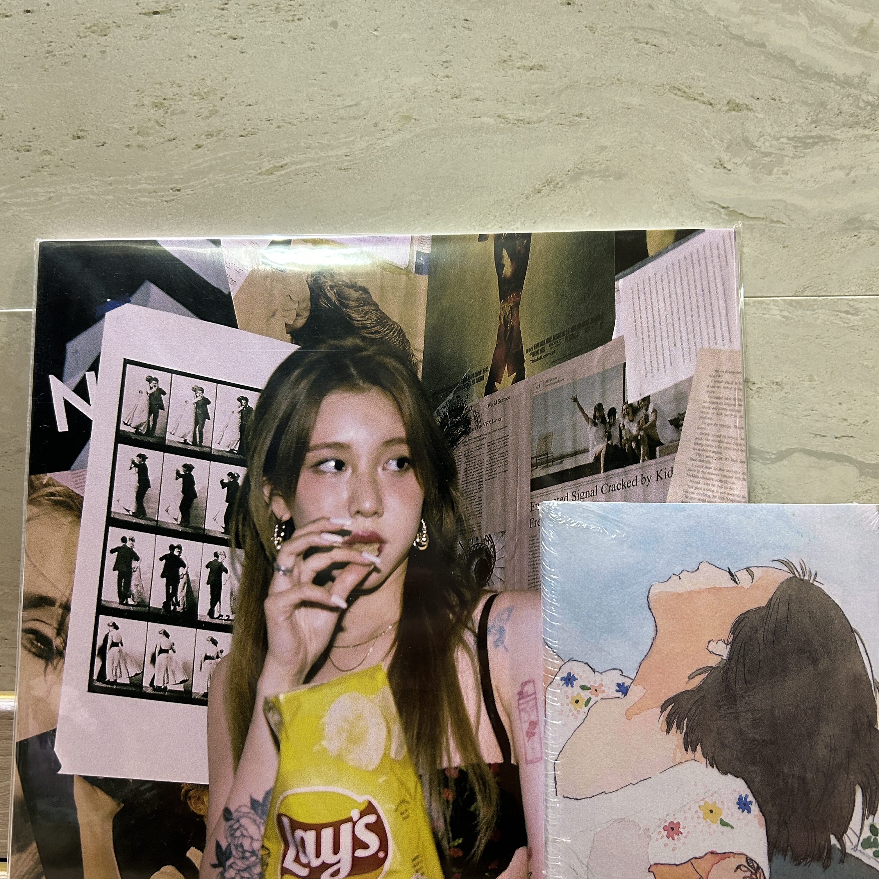 Yerin Baek 2nd Album Tellusboutyourself & Remixes LP Black (3LP) 착용 스타일