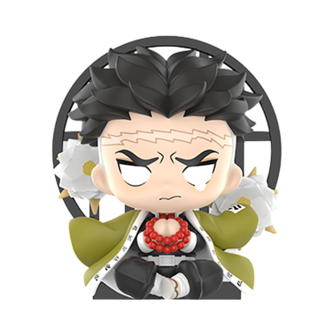 팝마트 귀멸의 칼날 탄생화 시리즈 히메지마 교메이 (개봉 박스)(Pop Mart Demon Slayer Kimetsu no Yaiba Birth Flower Series Himejima Gyomei (Opened Case)) - 1