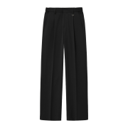 TNGT Essential Semi-Wide Fit Pants Black